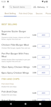 Descargar Chicken Club Comida y bebida para Android captura de pantalla 2