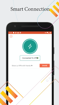 Descargar La VPN - Online VPN Proxy App Comunicación para Android captura de pantalla 2