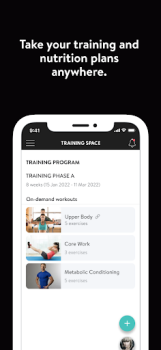 Descargar Training Space Salud y estado fisico para Android captura de pantalla 3