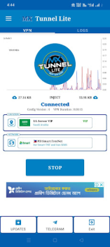 Descargar MX Tunnel Lite - Super Fast Herramientas para Android captura de pantalla 2