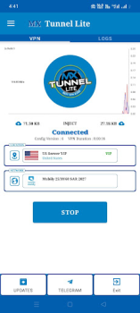 Descargar MX Tunnel Lite - Super Fast Herramientas para Android captura de pantalla 6