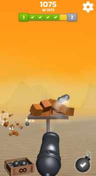Descargar Cannon Ball 3D Ball blast 2023 Arcada para Android captura de pantalla 2