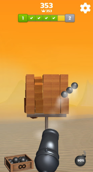 Descargar Cannon Ball 3D Ball blast 2023 Arcada para Android captura de pantalla 3