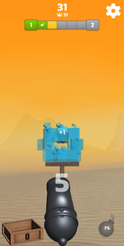 Descargar Cannon Ball 3D Ball blast 2023 Arcada para Android captura de pantalla 5
