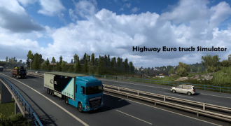 Descargar Highway Euro truck Simulator Raza para Android captura de pantalla 5