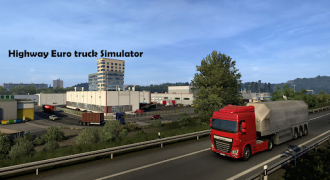 Descargar Highway Euro truck Simulator Raza para Android captura de pantalla 7