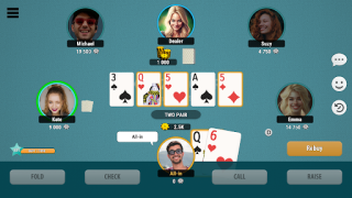 Descargar Kindza Poker - Texas Holdem Casino para Android captura de pantalla 2