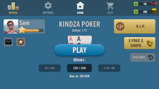 Descargar Kindza Poker - Texas Holdem Casino para Android captura de pantalla 4