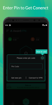 Descargar Award VPN Trabajo para Android captura de pantalla 3