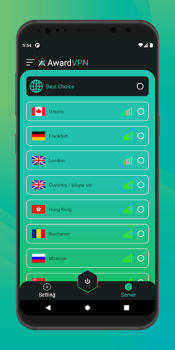 Descargar Award VPN Trabajo para Android captura de pantalla 4
