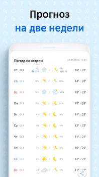 Descargar Pantalla del Clima Clima para Android captura de pantalla 6