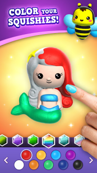 Descargar Squishy Magic: colorear en 3D Entretenimiento para Android captura de pantalla 3