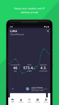 Descargar Luna VPN Herramientas para Android captura de pantalla 3