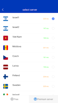 Descargar VPN Israel - Use Israel IP Herramientas para Android captura de pantalla 3