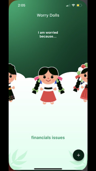 Descargar Worrydolls -Self Care & Vent Salud y estado fisico para Android captura de pantalla 6