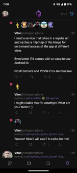 Descargar Amethyst Social para Android captura de pantalla 3