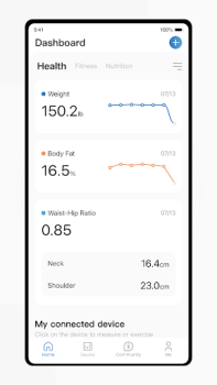 Descargar Renpho Health Salud y estado fisico para Android captura de pantalla 4