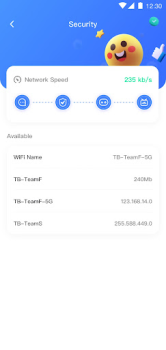 Descargar Wifi Analyzer - Fast & Secure Herramientas para Android captura de pantalla 2