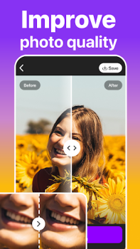 Descargar PhotoBoost Mejora de Fotos IA Foto para Android captura de pantalla 3
