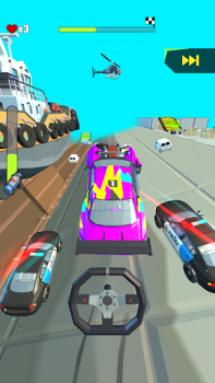 Descargar Crazy Rush 3D - A correr Raza para Android captura de pantalla 2
