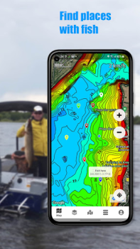Descargar Dap Drift. Mapas de pesca Mapas y navegación para Android captura de pantalla 2
