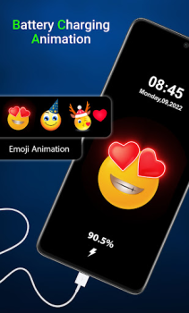 Descargar Batería cargando Animación Trabajo para Android captura de pantalla 2