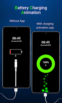 Descargar Batería cargando Animación Trabajo para Android captura de pantalla 3