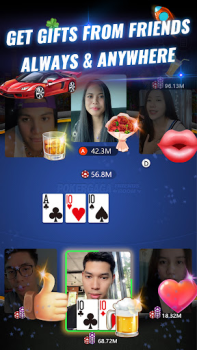 Descargar PokerGaga: Poker & Video Chat Juegos de mesa para Android captura de pantalla 7