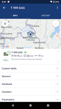 Descargar EasyTrack Telematics Mapas y navegación para Android captura de pantalla 3
