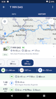 Descargar EasyTrack Telematics Mapas y navegación para Android captura de pantalla 4