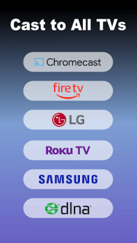 Descargar Espejo de pantalla para TV Editores y reproductores de video para Android captura de pantalla 2