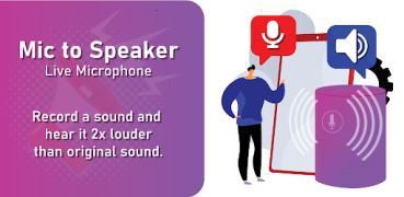 Descargar Live Mic to Bluetooth Speaker Música y audio para Android captura de pantalla 7
