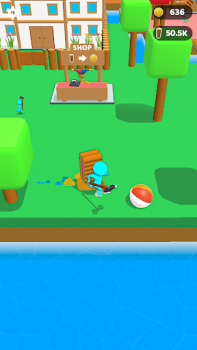 Descargar Craftheim - Isla del leñador Simuladores para Android captura de pantalla 2