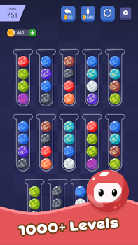 Descargar Ball Sorting Master - Puzzle Rompecabezas para Android captura de pantalla 3