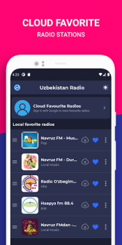 Descargar Uzbek Radio: O'zbekiston FM Música y audio para Android captura de pantalla 5