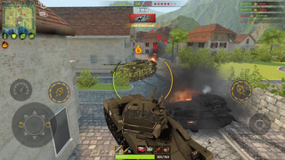 Descargar War of Tanks juegos de tanques Juegos de acción para Android captura de pantalla 3