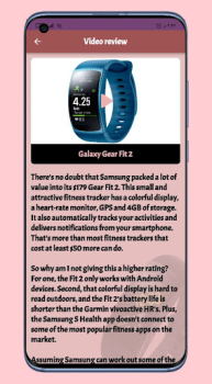 Descargar Galaxy Fit 2 smart watch Guide Educación para Android captura de pantalla 6