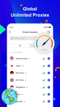 Descargar Private VPN - Proxy Browser Trabajo para Android captura de pantalla 5