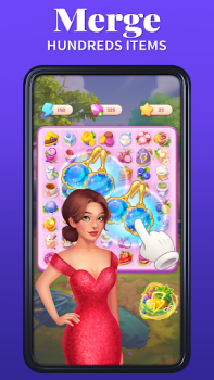 Descargar Merge Hotel Empire: Diseño Juegos casuales para Android captura de pantalla 3