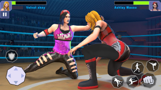 Descargar Bad Girls Wrestling Game Juegos de deporte para Android captura de pantalla 3