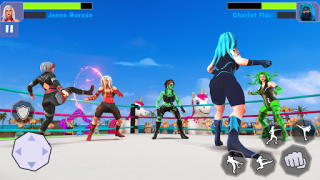 Descargar Bad Girls Wrestling Game Juegos de deporte para Android captura de pantalla 5