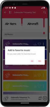 Descargar Prueba de frecuencia de subwoo Música y audio para Android captura de pantalla 7