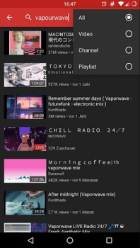 Descargar PlayTube Mp3 VideoTube Música y audio para Android captura de pantalla 6