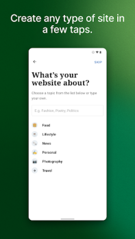 Descargar Jetpack – Creador de webs Trabajo para Android captura de pantalla 2