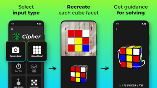 Descargar Cube Cipher - Resolver cubo Rompecabezas para Android captura de pantalla 2