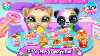 Descargar Amy Care - Mi bebé leopardo Juegos de aprendizaje para Android captura de pantalla 2