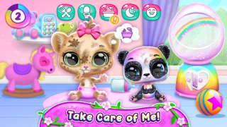 Descargar Amy Care - Mi bebé leopardo Juegos de aprendizaje para Android captura de pantalla 4