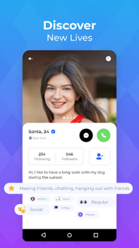 Descargar Cikcik: Live, Share & Connect Fechado para Android captura de pantalla 7