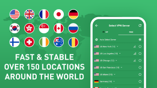 Descargar Fast VPN - Fast & Secure Proxy Herramientas para Android captura de pantalla 2