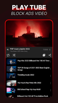 Descargar PlayTube - Block Ads Video Herramientas para Android captura de pantalla 3